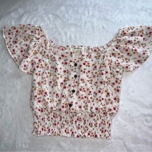 Floral Off-Shoulder Top